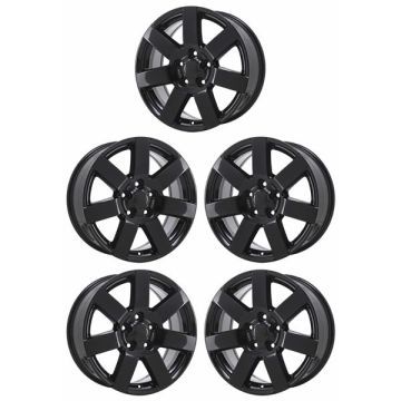 Jeep Wrangler Exchange Wheels Set of 4-Exchange Rims Set of 4 Gloss Black 9115