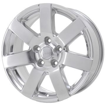 Jeep Wrangler Wheel Rim Polished 9115 Stock Factory OEM Replacement