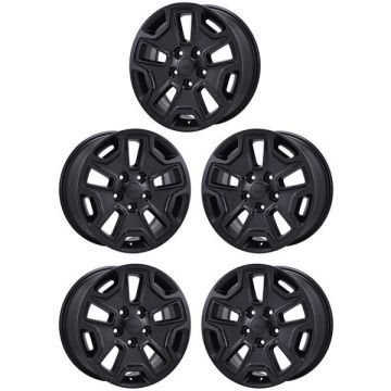 Jeep Wrangler Exchange Wheels Set of 4-Exchange Rims Set of 4 Satin Black 9118