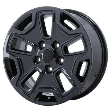 Jeep Wrangler Wheel Rim PVD Black Chrome 9118 Stock Factory OEM Replacement
