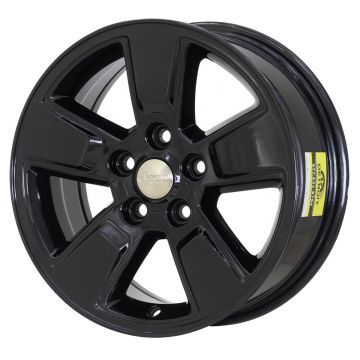 Jeep Compass Wheel Rim Gloss Black 9123 Stock Factory OEM Replacement