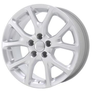 Jeep Cherokee Wheel Rim Silver 9130 Stock Factory OEM Replacement