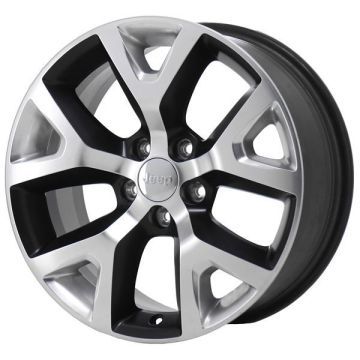 Jeep Cherokee Wheel Rim Polished Black 9131 Stock Factory OEM Replacement