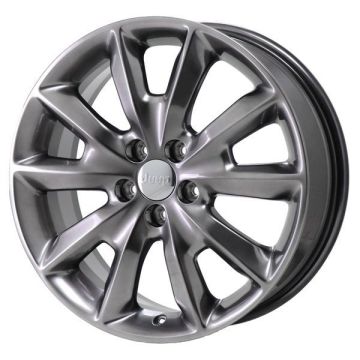 Jeep Cherokee Wheel Rim Hyper Grey 9132 Stock Factory OEM Replacement