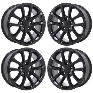 Jeep Grand Cherokee Exchange Wheels Set of 4-Exchange Rims Set of 4 Gloss Black 9136