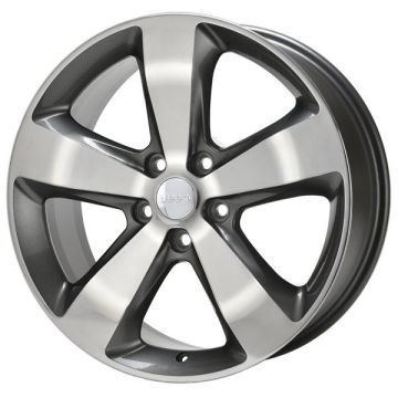 Jeep Grand Cherokee Wheel Rim Polished Grey 9137 Stock Factory OEM Replacement