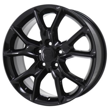Jeep Grand Cherokee Wheel Rim Gloss Black 9138 Stock Factory OEM Replacement
