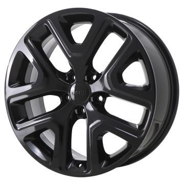 Jeep Renegade Wheel Rim Gloss Black 9149 Stock Factory OEM Replacement
