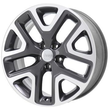 Jeep Renegade Wheel Rim Machined Grey 9149 Stock Factory OEM Replacement