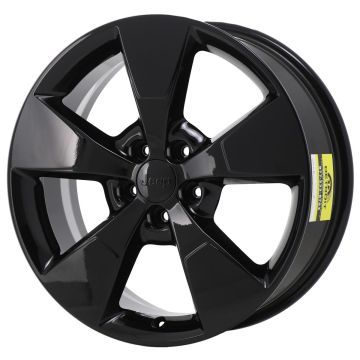 Jeep Cherokee Wheel Rim Gloss Black 9155 Stock Factory OEM Replacement