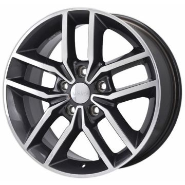 Jeep Grand Cherokee Wheel Rim Polished Grey 9156 Stock Factory OEM Replacement