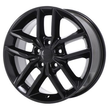 Jeep Grand Cherokee Wheel Rim Gloss Black 9156 Stock Factory OEM Replacement