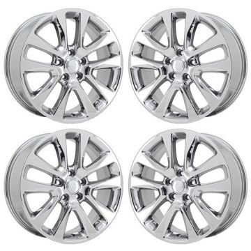 Jeep Grand Cherokee Wheel Rim PVD Bright Chrome 9157 Stock Factory OEM Replacement
