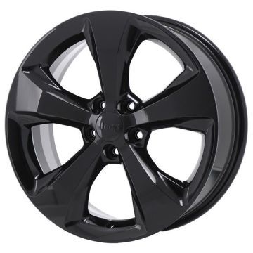 Jeep Cherokee Wheel Rim Gloss Black 9159 Stock Factory OEM Replacement