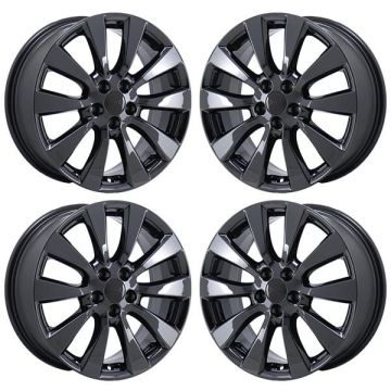 Jeep Cherokee Wheel Rim PVD Black Chrome 9161 Stock Factory OEM Replacement