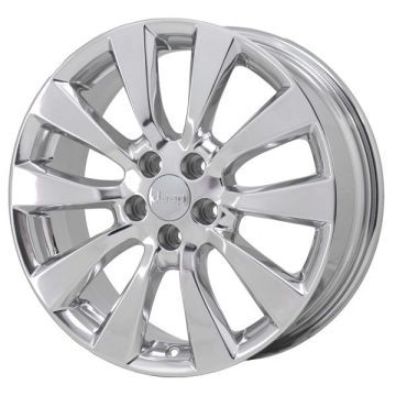 Jeep Cherokee Wheel Rim Polished 9161 Stock Factory OEM Replacement