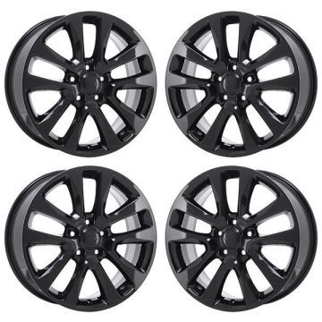 Jeep Grand Cherokee Exchange Wheels Set of 4-Exchange Rims Set of 4 Gloss Black 9157