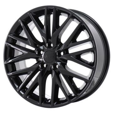 Jeep Grand Cherokee Wheel Rim Gloss Black 9170 Stock Factory OEM Replacement