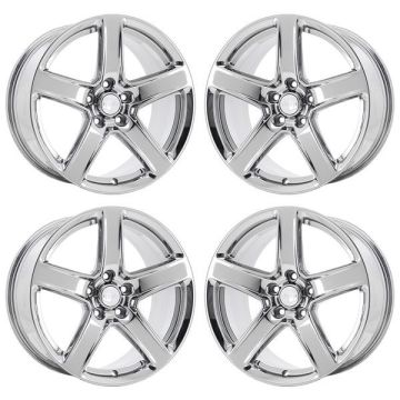 Jeep Grand Cherokee Wheel Rim PVD Bright Chrome 9172 Stock Factory OEM Replacement