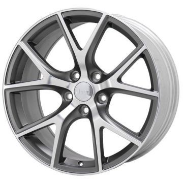 Jeep Grand Cherokee Wheel Rim Polished Grey 9173 Stock Factory OEM Replacement