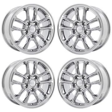 Jeep Grand Cherokee Wheel Rim PVD Bright Chrome 9178 Stock Factory OEM Replacement