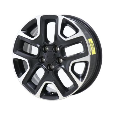Jeep Compass Wheel Rim Machined Black 9187 Stock Factory OEM Replacement