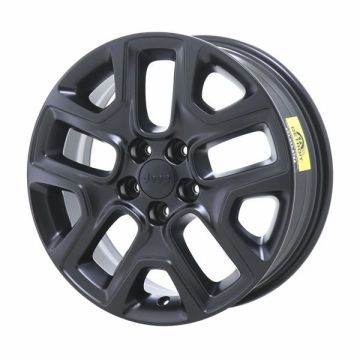 Jeep Compass Wheel Rim Satin Black 9187 Stock Factory OEM Replacement