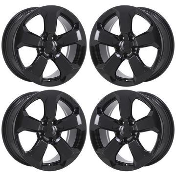 Jeep Compass Exchange Wheels Set of 4-Exchange Rims Set of 4 Gloss Black 9188
