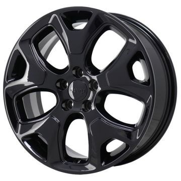 Jeep Compass Wheel Rim Gloss Black 9191 Stock Factory OEM Replacement