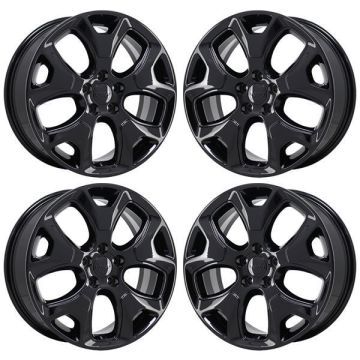 Jeep Compass Exchange Wheels Set of 4-Exchange Rims Set of 4 Gloss Black 9191