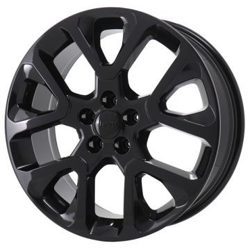 Jeep Compass Wheel Rim Gloss Black 9192 Stock Factory OEM Replacement