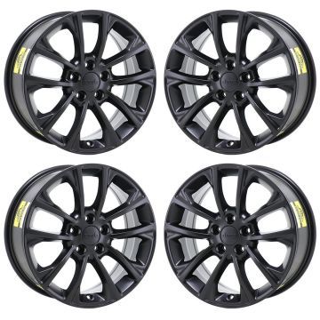 Jeep Cherokee Exchange Wheels Set of 4-Exchange Rims Set of 4 Satin Black 9201