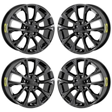 Jeep Cherokee Wheel Rim PVD Black Chrome 9201 Stock Factory OEM Replacement