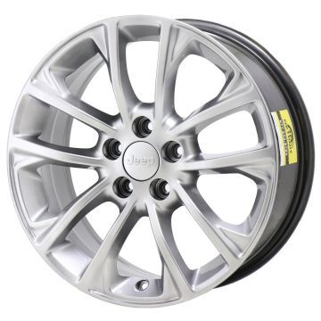 Jeep Cherokee Wheel Rim Hyper Silver 9201 Stock Factory OEM Replacement