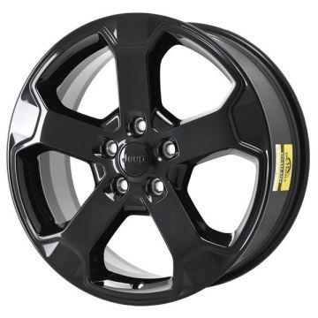 Jeep Grand Cherokee Wheel Rim Gloss Black 9211 Stock Factory OEM Replacement