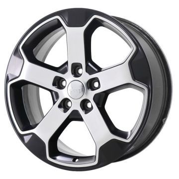 Jeep Grand Cherokee Wheel Rim Polished Black 9211 Stock Factory OEM Replacement