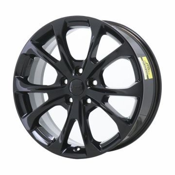 Jeep Grand Cherokee Wheel Rim Gloss Black 9212 Stock Factory OEM Replacement