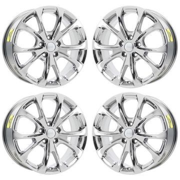 Jeep Grand Cherokee Wheel Rim PVD Bright Chrome 9212 Stock Factory OEM Replacement