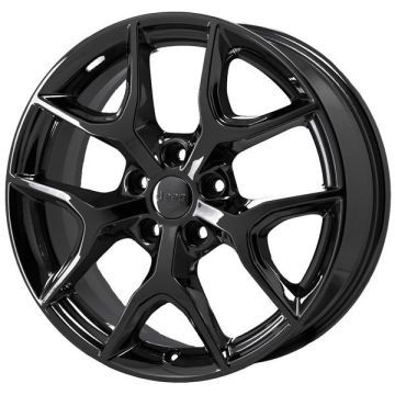 Jeep Grand Cherokee Wheel Rim Gloss Black 9214 Stock Factory OEM Replacement