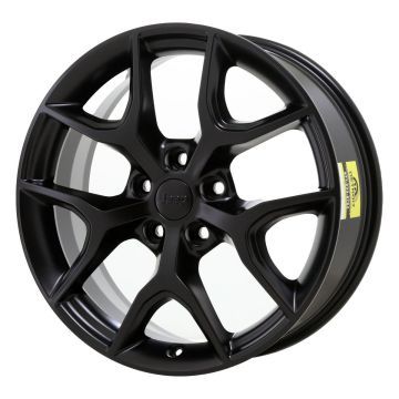 Jeep Grand Cherokee Wheel Rim Satin Black 9214 Stock Factory OEM Replacement