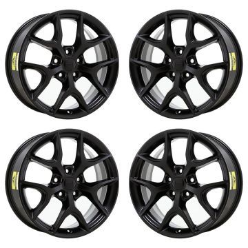 Jeep Grand Cherokee Exchange Wheels Set of 4-Exchange Rims Set of 4 Satin Black 9214