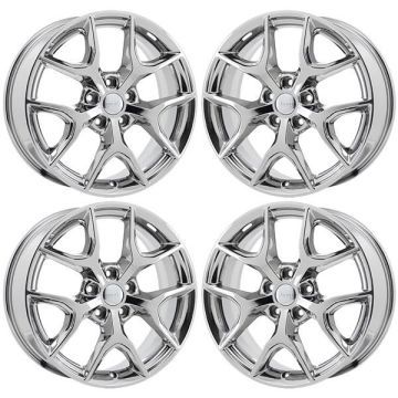 Jeep Grand Cherokee Wheel Rim PVD Bright Chrome 9214 Stock Factory OEM Replacement