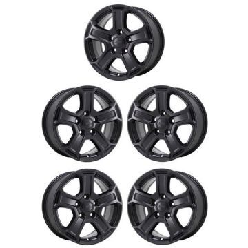 Jeep Wrangler Exchange Wheels Set of 4-Exchange Rims Set of 4 Satin Black 9216