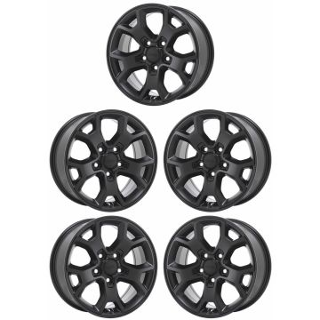 Jeep Wrangler Exchange Wheels Set of 4-Exchange Rims Set of 4 Satin Black 9218