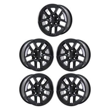 Jeep Wrangler Exchange Wheels Set of 4-Exchange Rims Set of 4 Gloss Black 9219