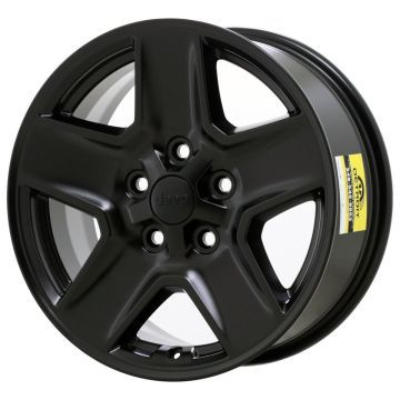 Jeep Gladiator Wheel Rim Satin Black 9235 Stock Factory OEM Replacement
