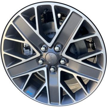 Jeep Wrangler 4XE Wheel Rim Machined Grey 9276 Stock Factory OEM Replacement