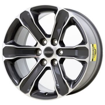 Jeep Grand Wagoneer Wheel Rim Machined Grey 9278 Stock Factory OEM Replacement