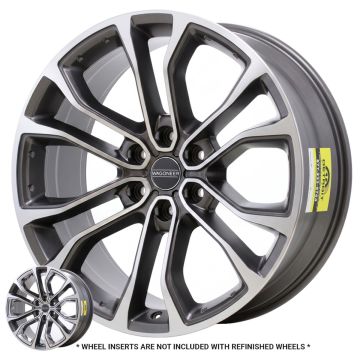 Jeep Grand Wagoneer Wheel Rim Machined Grey 9279 Stock Factory OEM Replacement