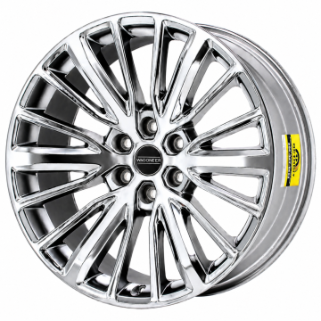 Jeep Grand Wagoneer Wheel Rim PVD Bright Chrome 9281 Stock Factory OEM Replacement